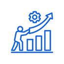 Aumento de eficiência e produtividade